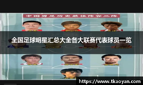 全国足球明星汇总大全各大联赛代表球员一览